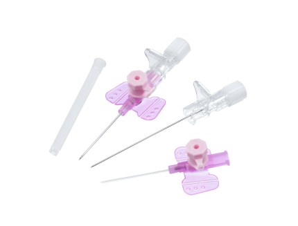 Канюля внутрішньовенна Vasofix® Braunule 20G (1,1 x 33 мм, 61 мл/хв), рожева