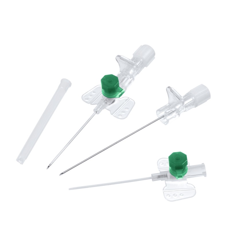 Канюля внутрішньовенна Vasofix® Braunule 18G  (1,3 x 45 мм 96 мл/хв), зелена