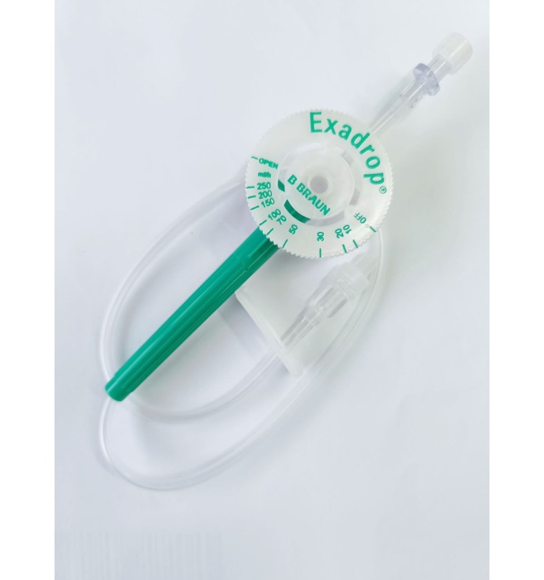 Система для в/в інфузії з регулятором швидкості Exadrop®, 54 см