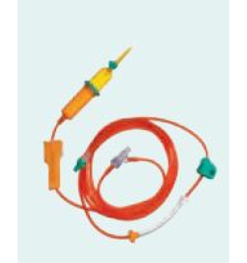 Набір для внутрішньовенного введення Infusomat® plus Line  Safe Set світлозахисний PUR, довжина 240 см, довжина від насоса 150 см