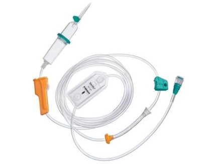 Набір для внутрішньовенного введення Infusomat® plus Line Safe Set PUR, довжина 240, довжина від насоса 150 см фільтр 0,2 мкм