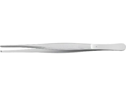 СТАНДАРТНИЙ ПІНЦЕТ ХІРУРГІЧНИЙ, ЗУБЧАСТИЙ 1X2 200MM