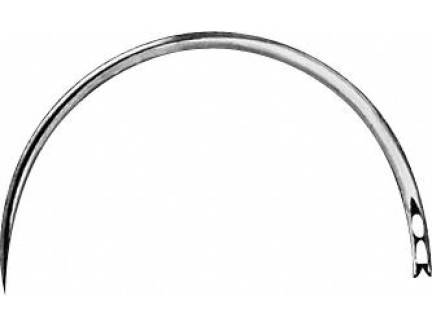 ШОВНА ГОЛКА №G8 КОЛЮЧА 46 mm, Ø 1 mm