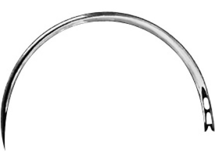 ШОВНА ГОЛКА №10, ВИГНУТА, КОЛЮЧА 38 mm, Ø 0,90 mm