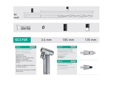 СВЕРДЛО АО ВАЛ D3.5MM L195/170ММ