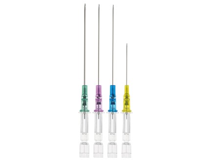 Канюля внутрішньовенна Introcan Safety® Deep Access 18G, 1,3 х 64 мм, зелена