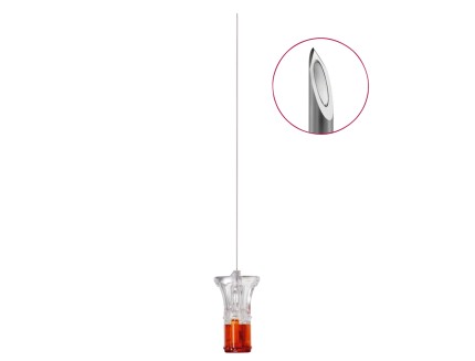 Голка для спинальної анестезії Spinocan® 0,53 x 88 мм, G25 x 3 1/2 дюйма оранжева